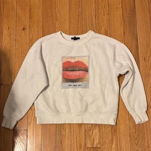 forever 21 graphic crewneck
